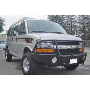 Aluminess - Aluminess 210044.1 Front Bumper for Chevy Express Van 2003-2018 - Image 5