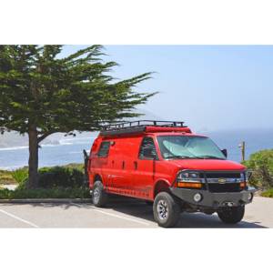 Aluminess - Aluminess 210044.1 Front Bumper for Chevy Express Van 2003-2018 - Image 7