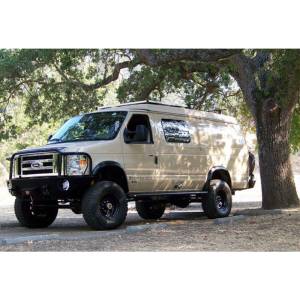 Aluminess - Aluminess 210048.1 Front Bumper without Brush Guard for Ford Econoline Van 2008-2014 - Image 3