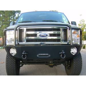 Aluminess - Aluminess 210048.1 Front Bumper without Brush Guard for Ford Econoline Van 2008-2014 - Image 5