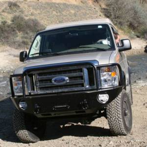 Aluminess - Aluminess 210048.1 Front Bumper without Brush Guard for Ford Econoline Van 2008-2014 - Image 8