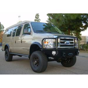 Aluminess - Aluminess 210048.1 Front Bumper without Brush Guard for Ford Econoline Van 2008-2014 - Image 10