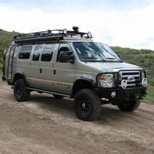 Aluminess - Aluminess 210048.1 Front Bumper without Brush Guard for Ford Econoline Van 2008-2014 - Image 11