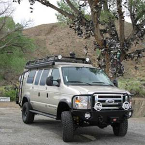 Aluminess - Aluminess 210048.1 Front Bumper without Brush Guard for Ford Econoline Van 2008-2014 - Image 12