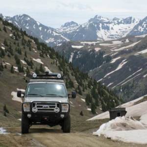 Aluminess - Aluminess 210048.2 Front Bumper with Brush Guard and Square Light Holes for Ford Econoline Van 2008-2014 - Image 7