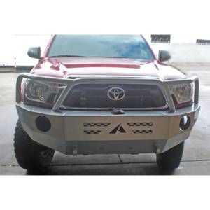 Aluminess - Aluminess 210230.1 Front Bumper with Brush Guard for Toyota Tacoma 2012-2015 - Image 3