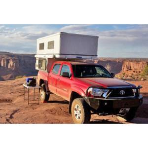 Aluminess - Aluminess 210230.2 Front Bumper without Brush Guard and Round Light Holes for Toyota Tacoma 2012-2015 - Image 7