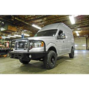 Aluminess - Aluminess 210244.1 Front Bumper without Brush Guard for Nissan NV 2011-2018 - Image 3