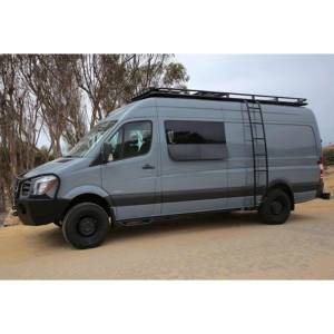 Aluminess - Aluminess 210262.1 Winch Front Bumper without Brush Guard Winch Ready for Mercedes Sprinter 2014-2018 - Image 2