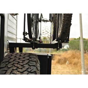 Aluminess - Aluminess 210288.3 Rear Bumper with Hitch and Bike Rack Swing Arm - Dual Rear Wheel for Mercedes Sprinter 2007-2018 - Image 3