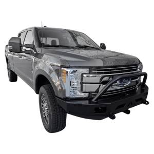 Aluminess - Aluminess 210318.1 Front Bumper without Brush Guard for Ford F250/F350/F450/F550 2017-2020 - Image 2
