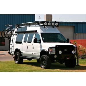 Aluminess - Aluminess 210400.1 Regular Body Gutter Mount Roof Rack for Ford Econoline Van 1992-2014 - Image 4