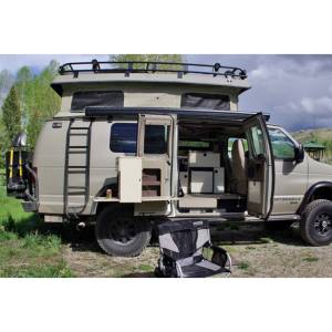 Aluminess - Aluminess 210403.1 Extended Body SMBW Penthouse Roof Rack for Ford Econoline Van 1992-2014 - Image 2