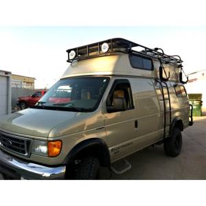 Aluminess - Aluminess 210406.1 Regular Body SMB West Voyager Top Roof Rack for Ford Econoline Van 1992-2014 - Image 2