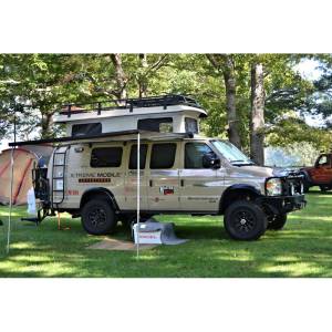 Aluminess - Aluminess 210407.1 Extended Body SMB West Voyager Top Roof Rack for Ford Econoline Van 1992-2014 - Image 2