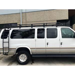 Aluminess - Aluminess 210407.1 Extended Body SMB West Voyager Top Roof Rack for Ford Econoline Van 1992-2014 - Image 4