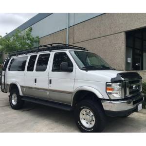 Aluminess - Aluminess 210407.1 Extended Body SMB West Voyager Top Roof Rack for Ford Econoline Van 1992-2014 - Image 5