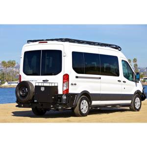 Aluminess - Aluminess 210415.2 Extended Body High Roof Rack for Ford Transit Van 2015-2020 - Image 4