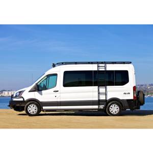 Aluminess - Aluminess 210415.5 Extended Body High Roof Rack for Ford Transit Van 2015-2020 - Image 3