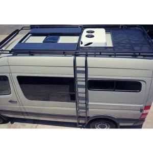 Aluminess - Aluminess 210422.1 Low Roof Rack for Mercedes Sprinter Van 2003-2017 - Image 2