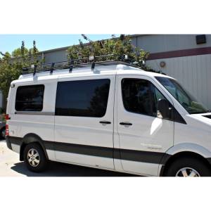 Aluminess - Aluminess 210423.1 Low Roof Rack for Mercedes Sprinter Van 2003-2017 - Image 2