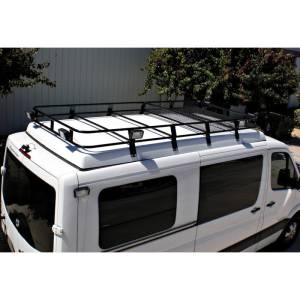 Aluminess - Aluminess 210429.1 Regular Body High Roof Rack for Mercedes Sprinter Van 2003-2017 - Image 5