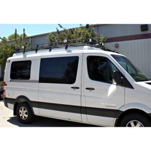Aluminess - Aluminess 210429.1 Regular Body High Roof Rack for Mercedes Sprinter Van 2003-2017 - Image 6