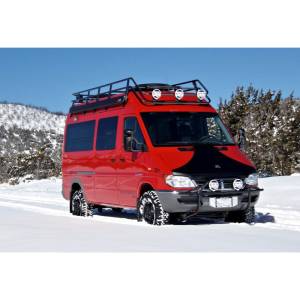 Aluminess - Aluminess 210429.2 Regular Body High Roof Rack for Mercedes Sprinter Van 2003-2017 - Image 4
