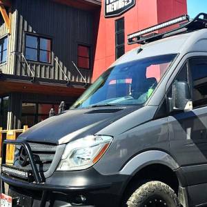 Aluminess - Aluminess 210430.3 Extended Body High Roof Rack for Mercedes Sprinter Van 2003-2017 - Image 2