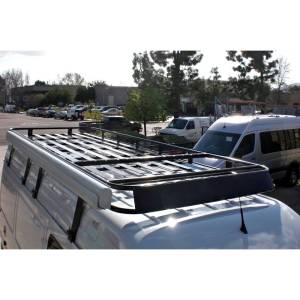Aluminess - Aluminess 210489.1 Regular Body High Roof Rack for Mercedes Sprinter Van 2007-2019 - Image 6