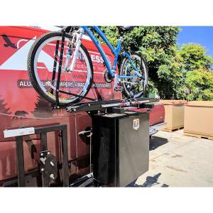 Aluminess - Aluminess 210502.1 Rear Bumper with Bike Rack Swing Arm for Ford F250/F350 2017-2020 - Image 3