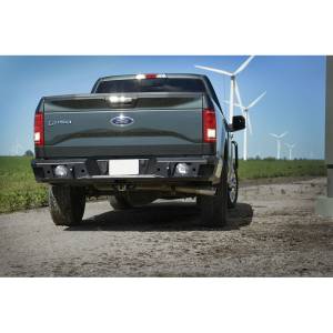 LOD Bumpers - LOD FRB1506 Signature Rear Bumper for Ford F150 2015-2017 - Black Texture - Image 2