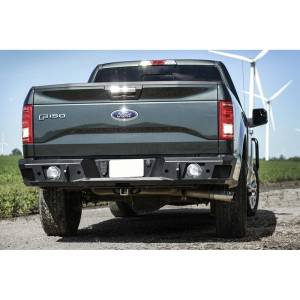 LOD Bumpers - LOD FRB1506 Signature Rear Bumper for Ford F150 2015-2017 - Black Texture - Image 4