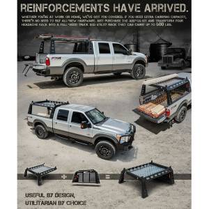 LOD Bumpers - LOD AHR1500 Signature Headache Rack for Dodge Ram 1500 2010-2018 - Bare Steel - Image 11