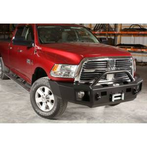 LOD Bumpers - LOD DFB1002 Winch Front Bumper with Bull Bar for Dodge Ram 2500/3500 2010-2018 - Black Texture - Image 2