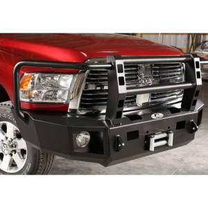 LOD Bumpers - LOD DFB1003 Winch Front Bumper with Full Guard for Dodge Ram 2500/3500 2010-2018 - Black Texture - Image 2