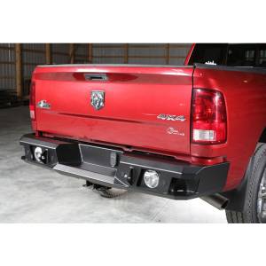 LOD Bumpers - LOD DRB1005 Signature Rear Bumper with Reverse Light Mounts and Sensor Holes for Dodge Ram 2500/3500 2010-2018 - Black Texture - Image 3
