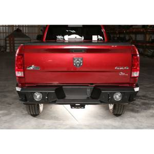 LOD Bumpers - LOD DRB1005 Signature Rear Bumper with Reverse Light Mounts and Sensor Holes for Dodge Ram 2500/3500 2010-2018 - Black Texture - Image 4