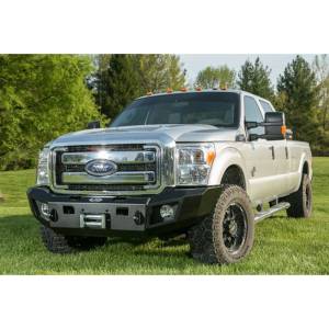 LOD Bumpers - LOD FFB1001 Winch Front Bumper for Ford F250/F350 2011-2016 - Black Texture - Image 3