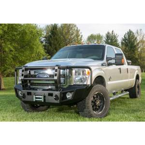LOD Bumpers - LOD FFB1003 Winch Front Bumper with Full Guard for Ford F250/F350 2011-2016 - Black Texture - Image 3