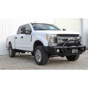 LOD Bumpers - LOD FFB1702 Winch Front Bumper with Bull Bar for Ford F250/F350 2017-2021 - Black Texture - Image 2