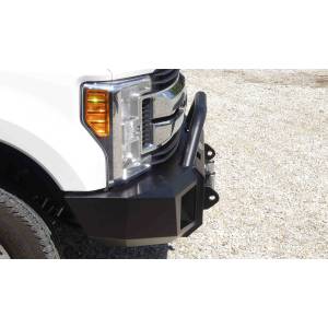 LOD Bumpers - LOD FFB1702 Winch Front Bumper with Bull Bar for Ford F250/F350 2017-2021 - Black Texture - Image 3