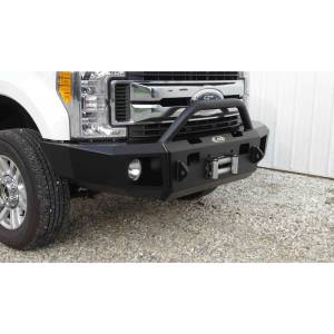 LOD Bumpers - LOD FFB1702 Winch Front Bumper with Bull Bar for Ford F250/F350 2017-2021 - Black Texture - Image 5
