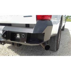 LOD Bumpers - LOD FRB1701 Signature Rear Bumper with Reverse Light Mounts and Sensor Holes for Ford F250/F350 2017-2021 - Black Texture - Image 4