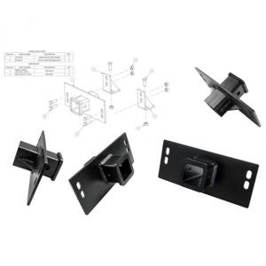 LOD Bumpers - LOD GFB1001 Winch Front Bumper with Sensor Holes for GMC Sierra 2500/3500 2015-2019 - Black Texture - Image 3