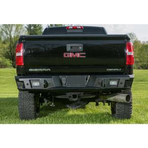 LOD Bumpers - LOD GRB1005 Signature Rear Bumper with Reverse Light Mounts and Sensor Holes for GMC Sierra 2500/3500 2015-2018 - Black Texture - Image 2