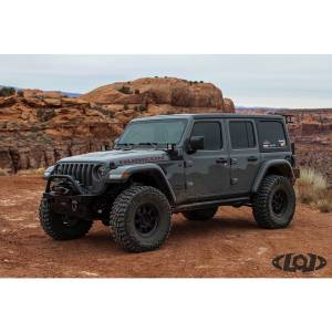 LOD Bumpers - LOD JFB1800 Destroyer Shorty Front Bumper for Jeep Wrangler JL 2018-2020 - Bare Steel - Image 3