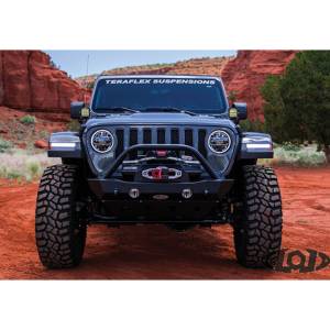 LOD Bumpers - LOD JFB1800 Destroyer Shorty Front Bumper for Jeep Wrangler JL 2018-2020 - Bare Steel - Image 4