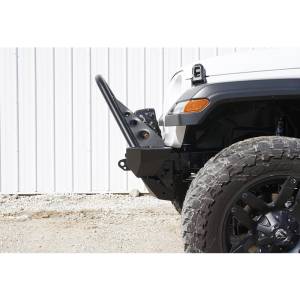 LOD Bumpers - LOD JFB1804 Destroyer Shorty Front Bumper for Jeep Wrangler JL 2018-2020 - Bare Steel - Image 5