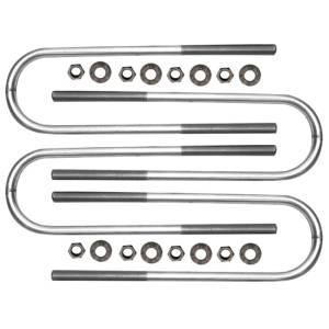 Icon 52100 Rear 9.5" U-Bolt Kit for Toyota Tacoma/Tundra 1995-2018